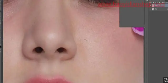 人像修图，给人物打造质感肌肤效果_www.haoyidiansheji.com