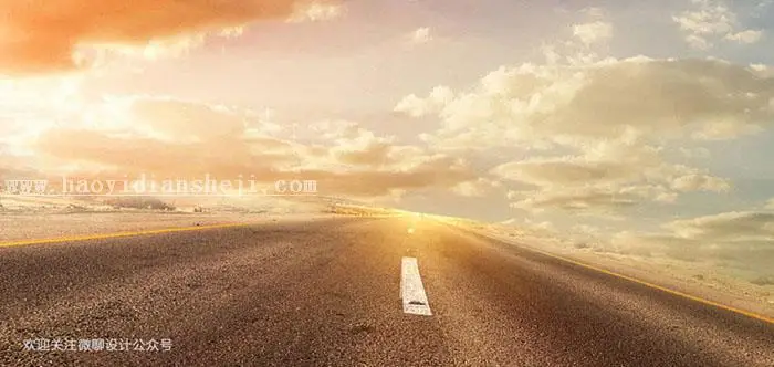 海报设计，用PS制作动感摇滚吉他海报_www.haoyidiansheji.com