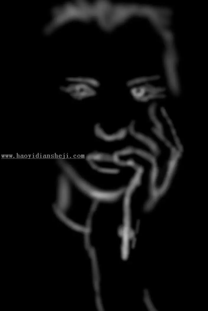 人像后期，通过PS给人物进行精细的修图_www.haoyidiansheji.com