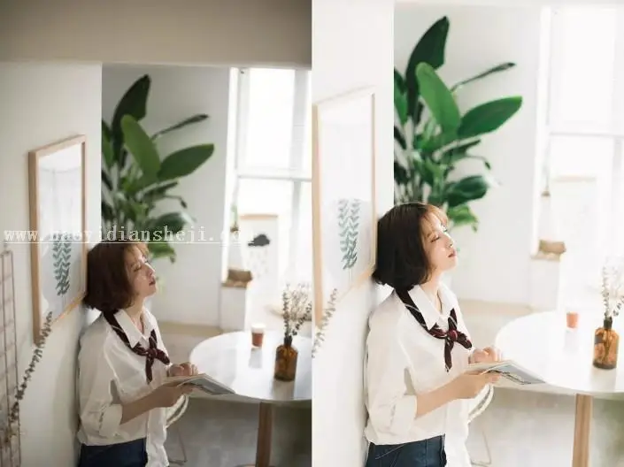 小清新，用PS调出日本杂志风的小清新色调_www.haoyidiansheji.com