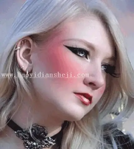 场景合成，合成一个美女在深山的神秘场景_www.haoyidiansheji.com