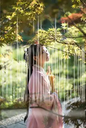 红色秋景，秋季外景人像修图过程_www.haoyidiansheji.com