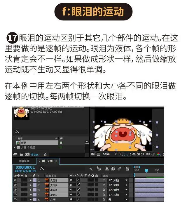 表情教程，PS+AE制作动态表情制件教程_www.haoyidiansheji.com