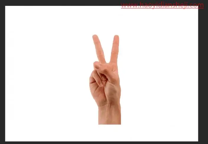 烟雾效果，制作一款创意手势烟雾效果图片_www.haoyidiansheji.com