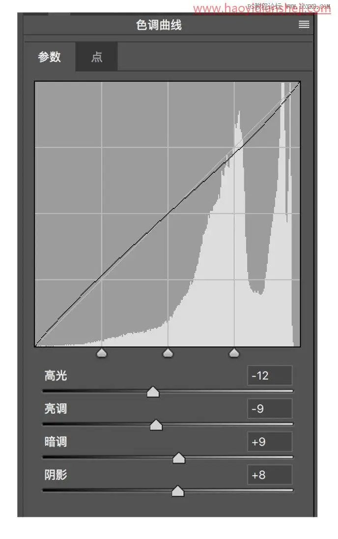 人像后期，把阴天拍摄的人像调出暖色效果_www.haoyidiansheji.com