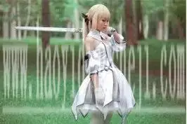 COS照片，制作冷色调COSplay照片_www.haoyidiansheji.com