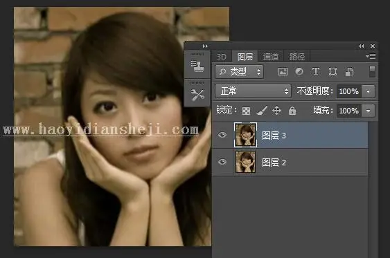 模糊照片，PS模糊照片变清晰_www.haoyidiansheji.com