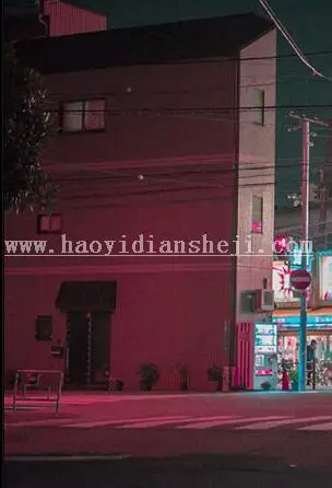 玫红色，用PS调出街头照片朋克风格照片_www.haoyidiansheji.com