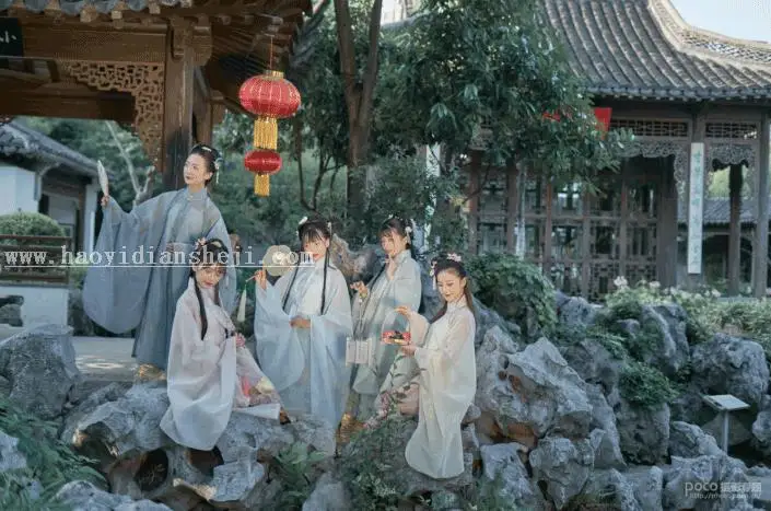 古风照片，通过PS制作古意画卷般风格的古装人像_www.haoyidiansheji.com