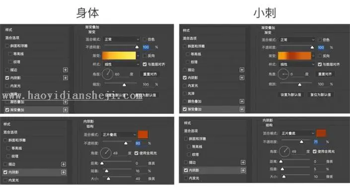 鼠绘卡通，鼠绘一个穿毛衣的卡通动漫教程_www.haoyidiansheji.com
