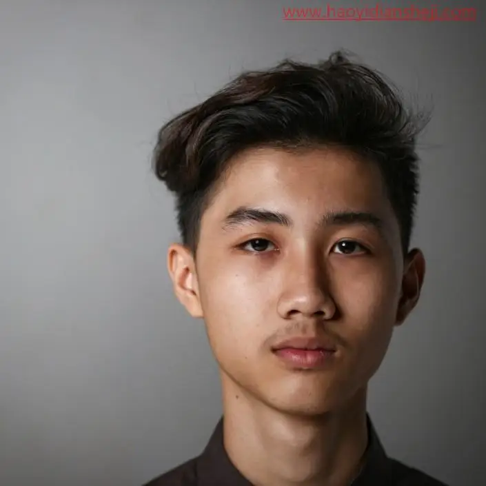 场景合成，在PS里合成一个具有投射效果的骷髅头像_www.haoyidiansheji.com