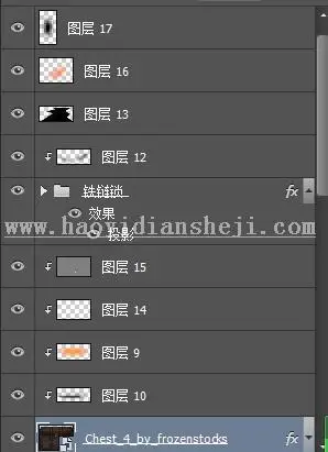 场景合成，合成一个创意的黑暗中的神秘人物壁纸_www.haoyidiansheji.com