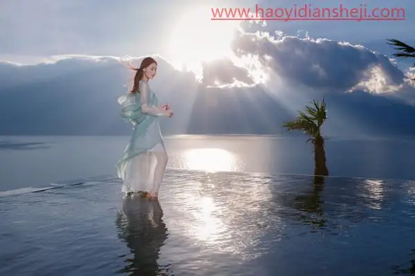 逆光照片，打造甜美的外景逆光人像照片_www.haoyidiansheji.com
