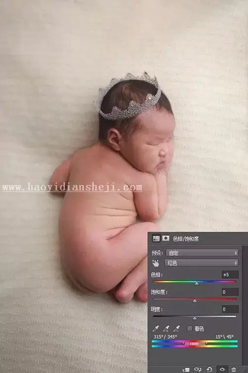 宝宝照片，教你怎么调出高级灰色调儿童摄影照片_www.haoyidiansheji.com