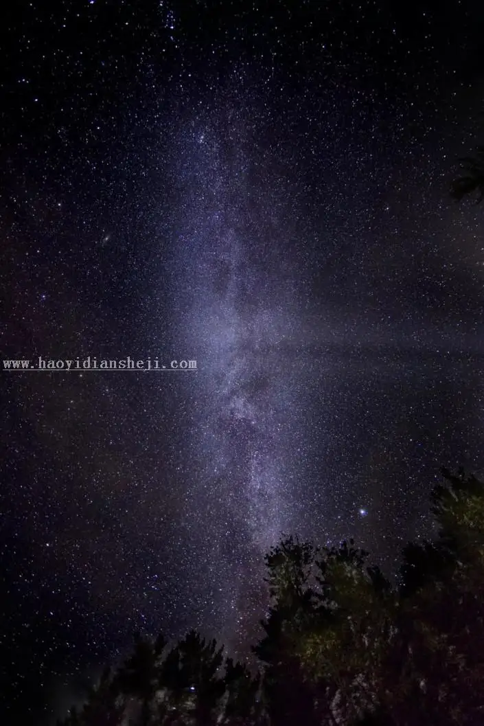 星空调色，教你PS快速修出炫丽星空_www.haoyidiansheji.com