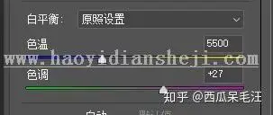 冷色调，用PS把外景人像调出清新淡雅效果_www.haoyidiansheji.com