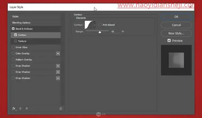文字效果，通过PS创建一种毛绒绒的文字预设_www.haoyidiansheji.com