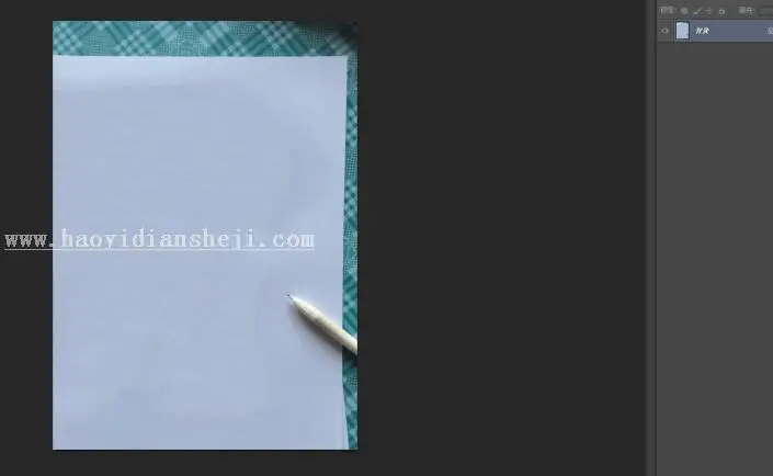 素描效果，用PS把刘诗诗的照片转化为逼真素描照_www.haoyidiansheji.com