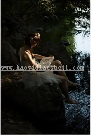 梦幻效果，用PS给外景照片添加唯美仙境感觉_www.haoyidiansheji.com