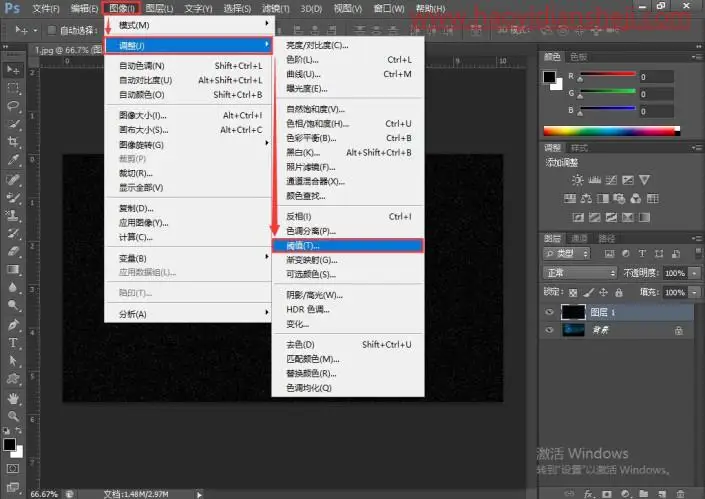 星空效果，制作浪漫的一起来看流星雨效果_www.haoyidiansheji.com