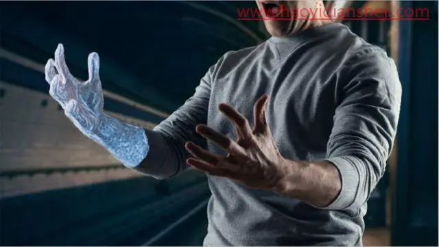 冰冻效果，合成一双被冰封的男人的双手_www.haoyidiansheji.com