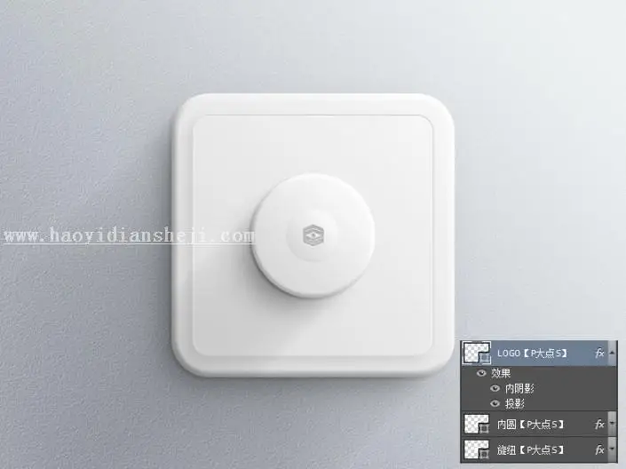 开关图标，设计一个调节开关图标_www.haoyidiansheji.com