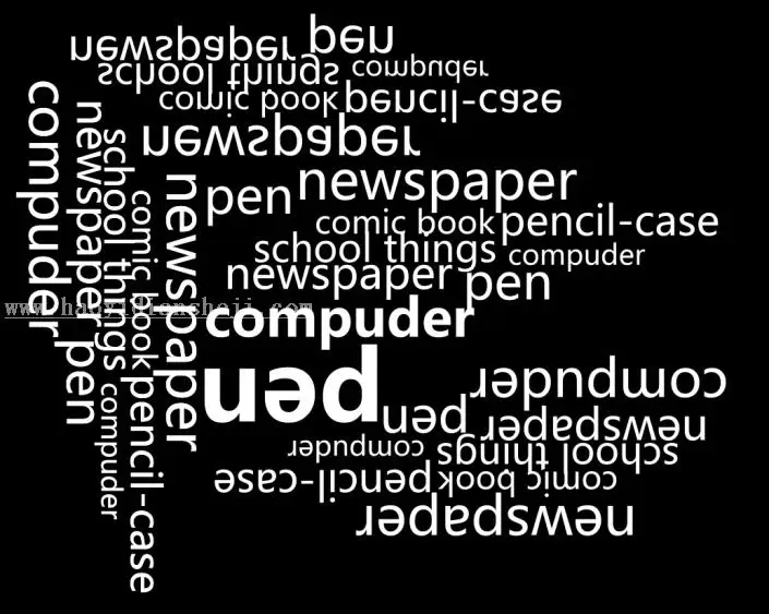 文字人像，制作由文字组成的特效字母人像_www.haoyidiansheji.com