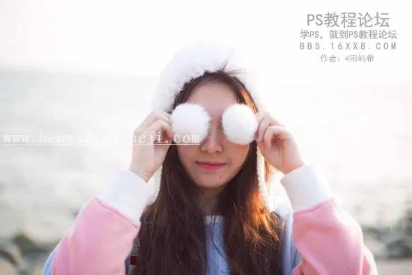 海边照片，调出日系纯净的海边照片_www.haoyidiansheji.com