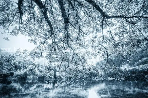 建筑风景，教你调出单色的冷色调风景照片_www.haoyidiansheji.com