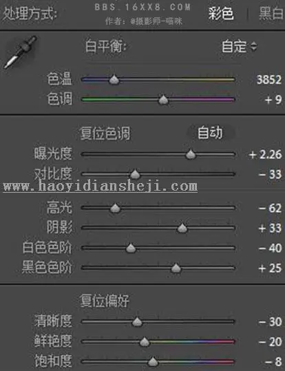 夜景调色，夜景人像调出蓝色调效果_www.haoyidiansheji.com