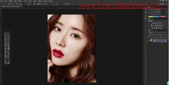 彩妆教程，制作万圣节人物妆容_www.haoyidiansheji.com