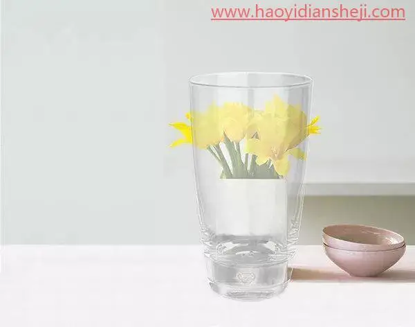 抠杯子，在ps中快速抠出透明的玻璃杯_www.haoyidiansheji.com