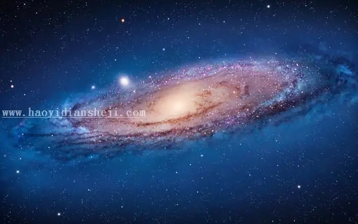 新手教程，三分钟做出放射星云效果_www.haoyidiansheji.com
