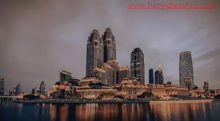 黑金风格，黑金色调调色思路_www.haoyidiansheji.com