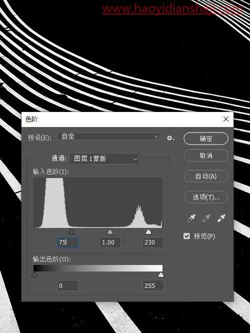 工具运用，用图层蒙版代替通道给照片进行抠图_www.haoyidiansheji.com