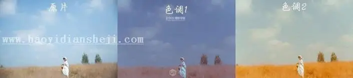 复古色，通过PS把人像调出暗色调的艺术照片_www.haoyidiansheji.com