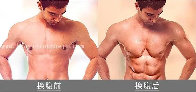 腹肌效果，用PS给没有腹肌的人营造腹肌效果_www.haoyidiansheji.com