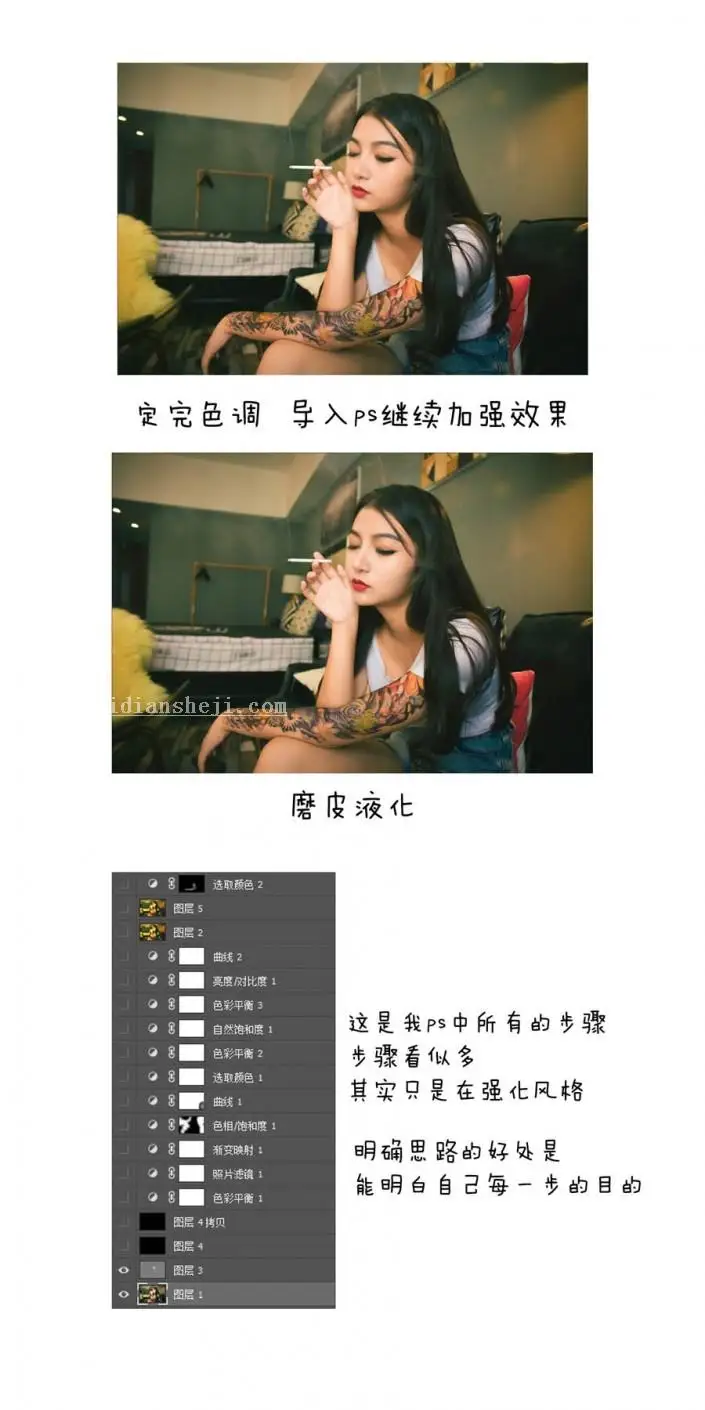 室内人像，LR如何处理昏暗室内人像照片？_www.haoyidiansheji.com