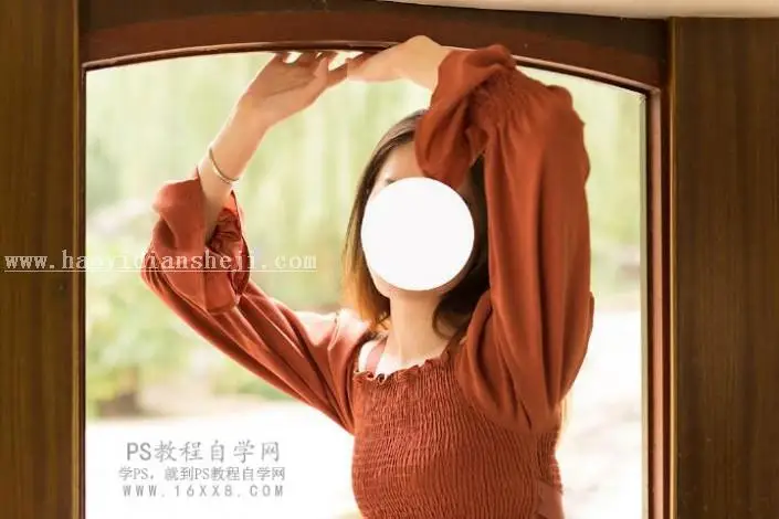 复古色，通过PS调出干净的暖色系复古色调人像_www.haoyidiansheji.com