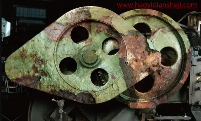 生锈效果，给零件制作逼真的生效效果_www.haoyidiansheji.com
