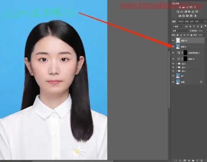 证件照，制作精致清晰的证件照片_www.haoyidiansheji.com
