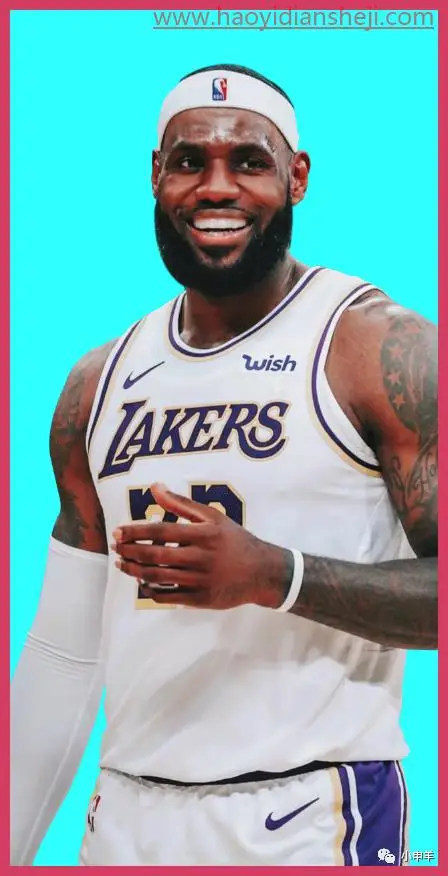 抠人物，抠出NBA明星勒布朗·詹姆斯的卷卷毛_www.haoyidiansheji.com