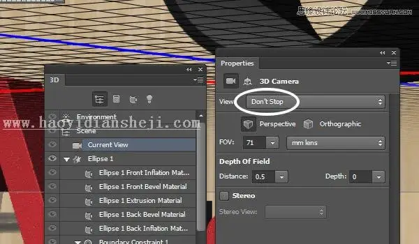 3D字体，通过PS制作红色积木立体文字图片_www.haoyidiansheji.com