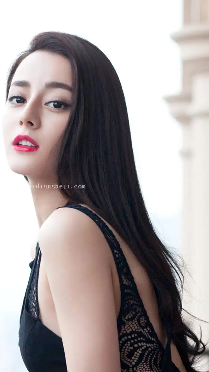 多重曝光，把金鹰女神迪丽热巴的照片做成多重曝光效果_www.haoyidiansheji.com