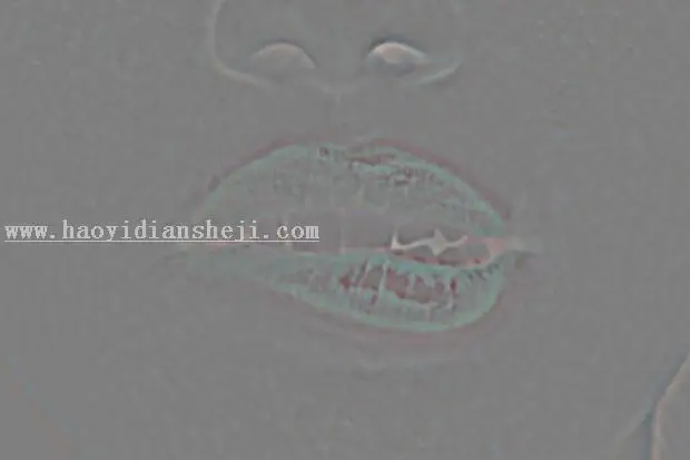 嘴唇美化，通过PS给人物的嘴唇进行修饰_www.haoyidiansheji.com