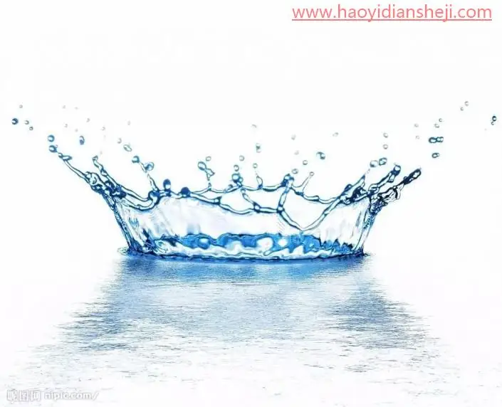 创意合成，创意一款清爽的蓝色海洋感觉的西瓜照片_www.haoyidiansheji.com