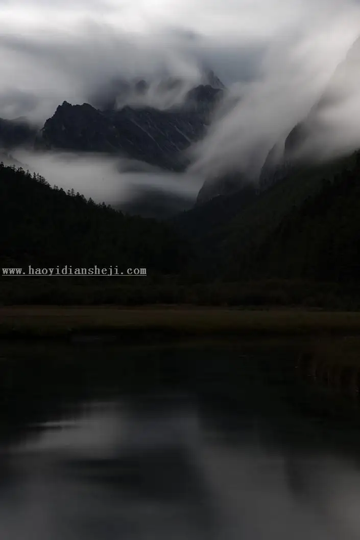 风景后期，用PS调出清晰有层次感的阴雨天风景照_www.haoyidiansheji.com