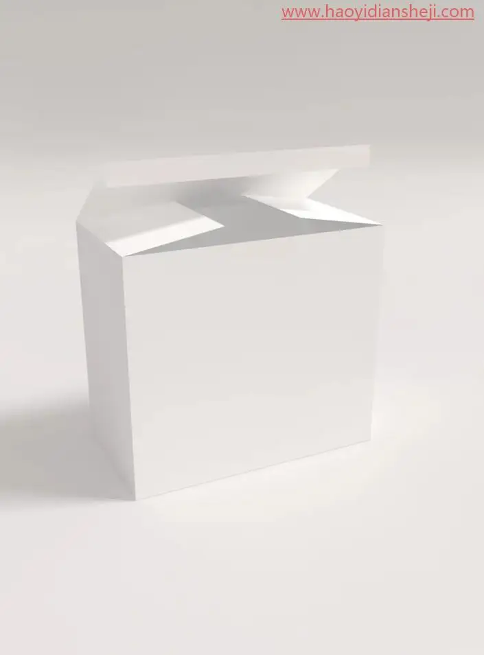 贴图效果，给盒子制作精美的图案_www.haoyidiansheji.com