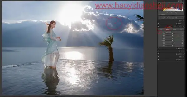 逆光照片，打造甜美的外景逆光人像照片_www.haoyidiansheji.com
