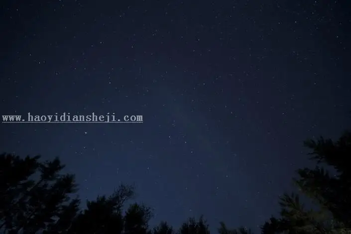 星空效果，制作天马星座图片_www.haoyidiansheji.com